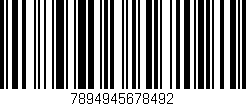 Código de barras (EAN, GTIN, SKU, ISBN): '7894945678492'