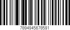 Código de barras (EAN, GTIN, SKU, ISBN): '7894945678591'