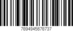 Código de barras (EAN, GTIN, SKU, ISBN): '7894945678737'