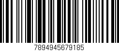 Código de barras (EAN, GTIN, SKU, ISBN): '7894945679185'