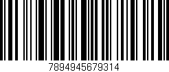 Código de barras (EAN, GTIN, SKU, ISBN): '7894945679314'