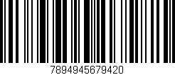 Código de barras (EAN, GTIN, SKU, ISBN): '7894945679420'