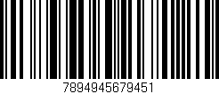 Código de barras (EAN, GTIN, SKU, ISBN): '7894945679451'