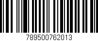 Código de barras (EAN, GTIN, SKU, ISBN): '789500762013'