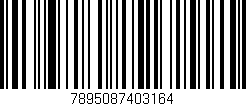 Código de barras (EAN, GTIN, SKU, ISBN): '7895087403164'