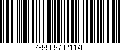 Código de barras (EAN, GTIN, SKU, ISBN): '7895097921146'