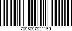 Código de barras (EAN, GTIN, SKU, ISBN): '7895097921153'