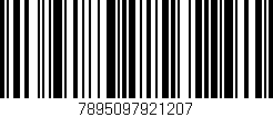 Código de barras (EAN, GTIN, SKU, ISBN): '7895097921207'
