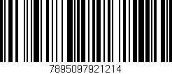 Código de barras (EAN, GTIN, SKU, ISBN): '7895097921214'