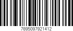 Código de barras (EAN, GTIN, SKU, ISBN): '7895097921412'