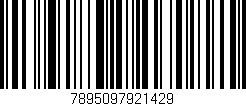 Código de barras (EAN, GTIN, SKU, ISBN): '7895097921429'