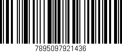 Código de barras (EAN, GTIN, SKU, ISBN): '7895097921436'