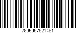 Código de barras (EAN, GTIN, SKU, ISBN): '7895097921481'