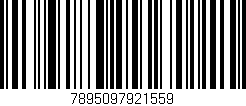 Código de barras (EAN, GTIN, SKU, ISBN): '7895097921559'