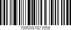 Código de barras (EAN, GTIN, SKU, ISBN): '7895097921658'