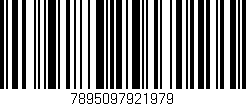 Código de barras (EAN, GTIN, SKU, ISBN): '7895097921979'