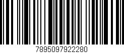 Código de barras (EAN, GTIN, SKU, ISBN): '7895097922280'