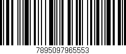 Código de barras (EAN, GTIN, SKU, ISBN): '7895097965553'
