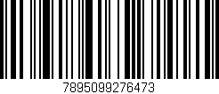 Código de barras (EAN, GTIN, SKU, ISBN): '7895099276473'