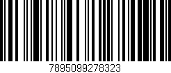 Código de barras (EAN, GTIN, SKU, ISBN): '7895099278323'