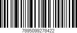 Código de barras (EAN, GTIN, SKU, ISBN): '7895099278422'