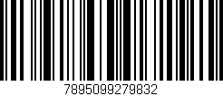 Código de barras (EAN, GTIN, SKU, ISBN): '7895099279832'