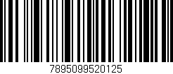 Código de barras (EAN, GTIN, SKU, ISBN): '7895099520125'