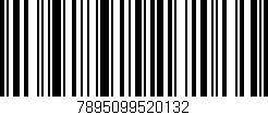 Código de barras (EAN, GTIN, SKU, ISBN): '7895099520132'