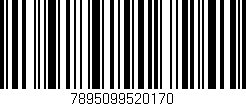 Código de barras (EAN, GTIN, SKU, ISBN): '7895099520170'