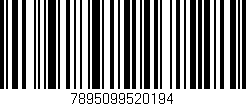 Código de barras (EAN, GTIN, SKU, ISBN): '7895099520194'