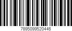 Código de barras (EAN, GTIN, SKU, ISBN): '7895099520446'