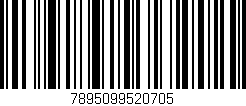 Código de barras (EAN, GTIN, SKU, ISBN): '7895099520705'