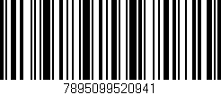 Código de barras (EAN, GTIN, SKU, ISBN): '7895099520941'
