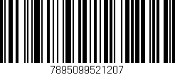 Código de barras (EAN, GTIN, SKU, ISBN): '7895099521207'