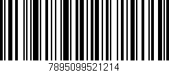 Código de barras (EAN, GTIN, SKU, ISBN): '7895099521214'