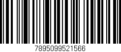 Código de barras (EAN, GTIN, SKU, ISBN): '7895099521566'