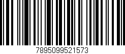 Código de barras (EAN, GTIN, SKU, ISBN): '7895099521573'