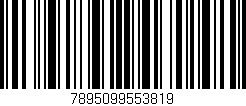 Código de barras (EAN, GTIN, SKU, ISBN): '7895099553819'