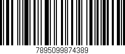 Código de barras (EAN, GTIN, SKU, ISBN): '7895099874389'