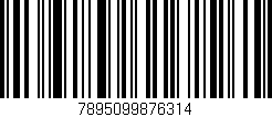 Código de barras (EAN, GTIN, SKU, ISBN): '7895099876314'