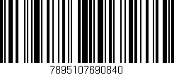 Código de barras (EAN, GTIN, SKU, ISBN): '7895107690840'