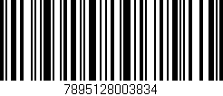 Código de barras (EAN, GTIN, SKU, ISBN): '7895128003834'