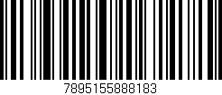 Código de barras (EAN, GTIN, SKU, ISBN): '7895155888183'