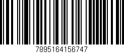 Código de barras (EAN, GTIN, SKU, ISBN): '7895164156747'
