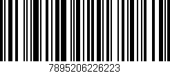 Código de barras (EAN, GTIN, SKU, ISBN): '7895206226223'
