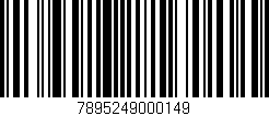 Código de barras (EAN, GTIN, SKU, ISBN): '7895249000149'