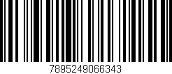 Código de barras (EAN, GTIN, SKU, ISBN): '7895249066343'