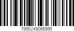 Código de barras (EAN, GTIN, SKU, ISBN): '7895249066985'