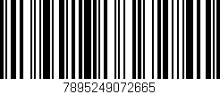 Código de barras (EAN, GTIN, SKU, ISBN): '7895249072665'