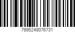 Código de barras (EAN, GTIN, SKU, ISBN): '7895249076731'